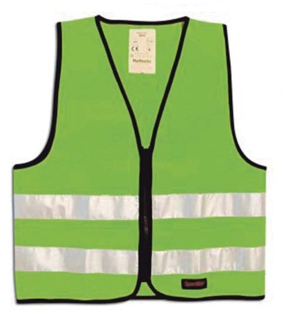 Refleksvest mod 407 Fluorgrønn