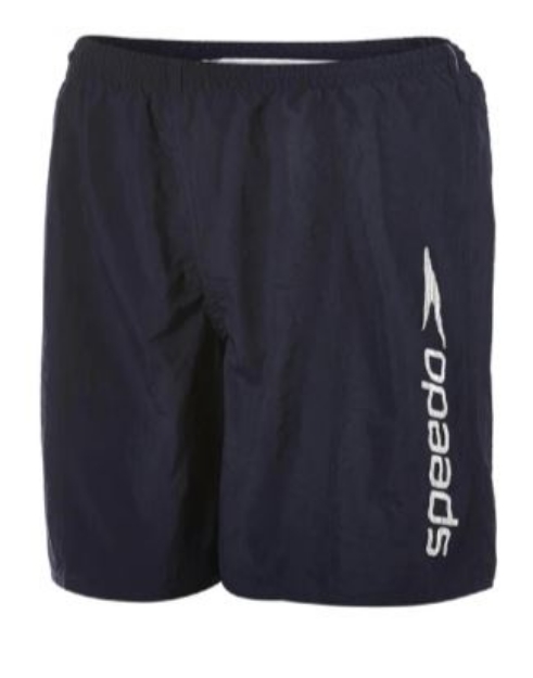 BADESHORTS GUTT MARINE/HVIT