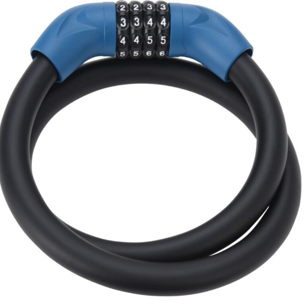 SYKKELLÅS MED KODE K-MAN