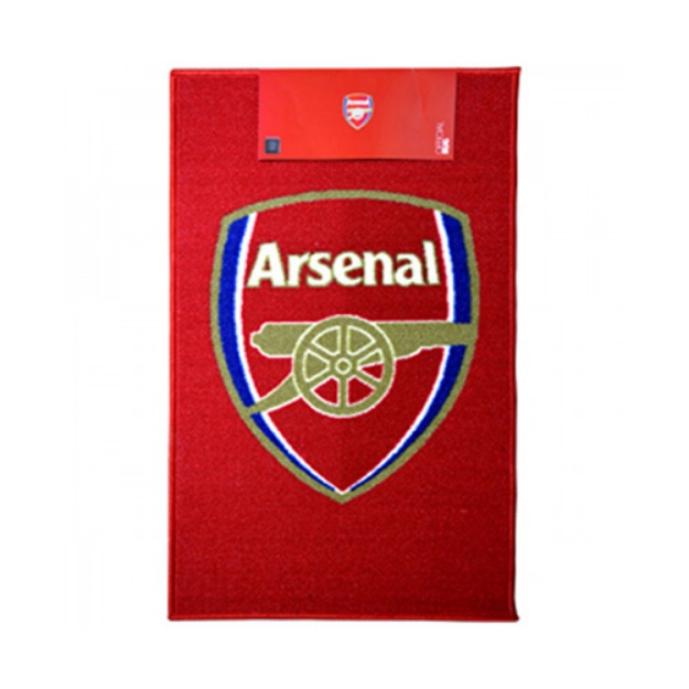 ARSENAL PRINTED CREST RUG