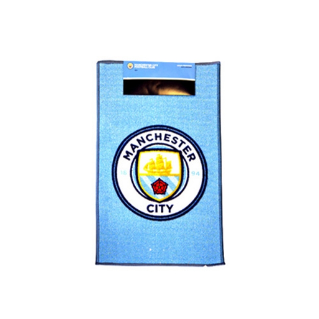 MANCHESTER CITY PRINTED CREST RUG
