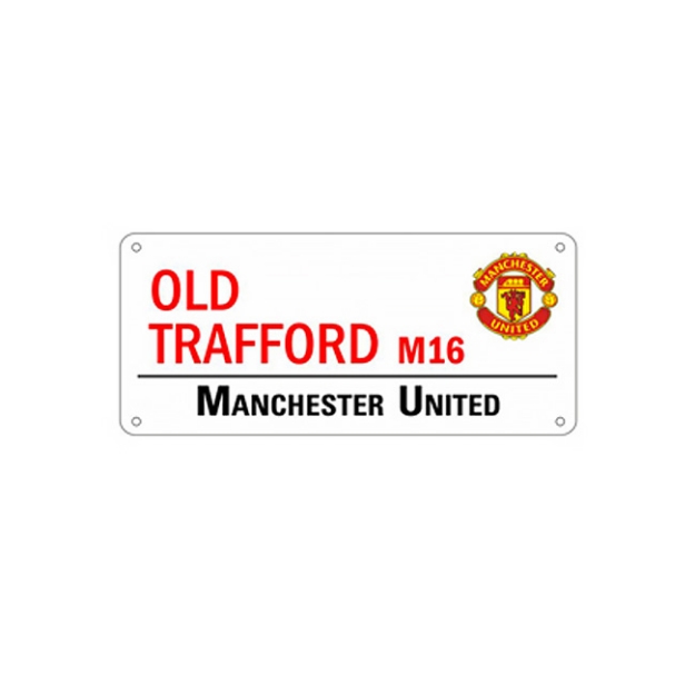 MANCHESTER UNITED STREET SIGN