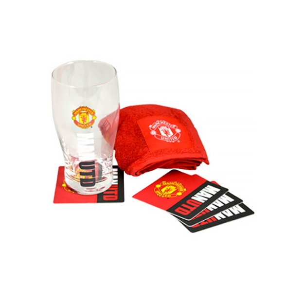 MANCHESTER UNITED WORDMARK MINI BAR SET