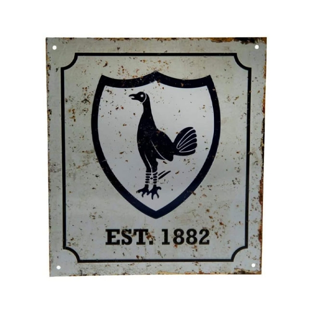 TOTTENHAM RETRO LOGO SIGN