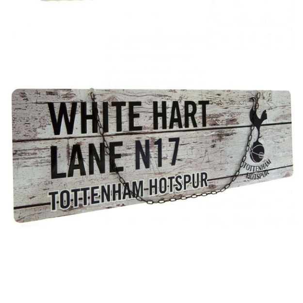 TOTTENHAM RUSTIC GARDEN HANGING STREET SIGN