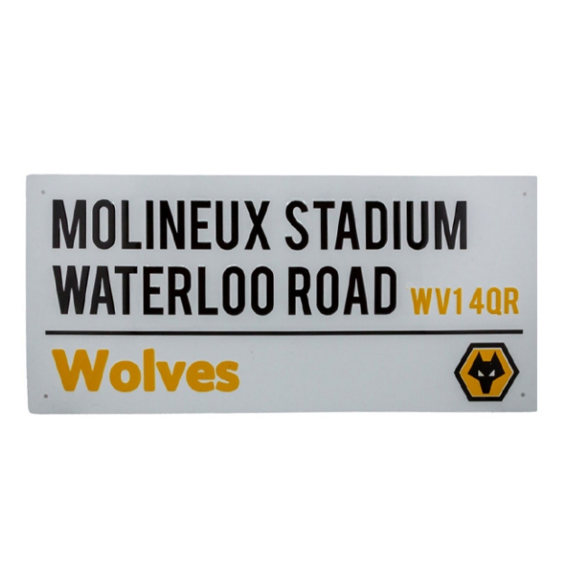 WOLVES STREET SIGN