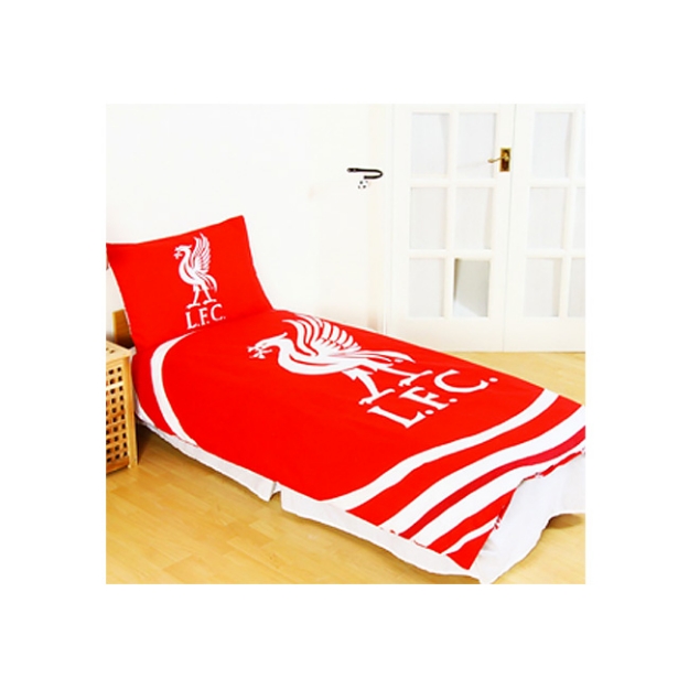 LIVERPOOL REVERSIBLE PULSE SINGLE DUVET SET