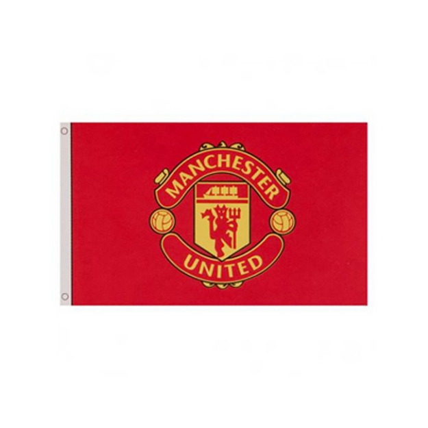 MANCHESTER UNITED CORE CREST FLAG