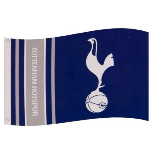 TOTTENHAM WORDMARK CREST FLAG