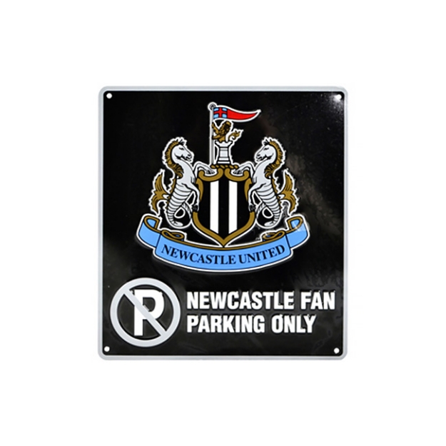 NEWCASTLE UNITED NO PARKING SIGN