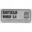 LIVERPOOL FC STREET SIGN RETRO