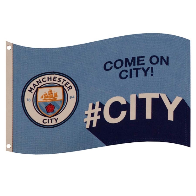 MANCHESTER CITY FC FLAG