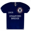 CHELSEA FC SHIRT SHAPED METAL SIGN