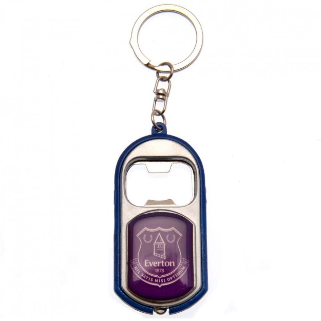 EVERTON KEYRING TORCH BOTTLE OPENER