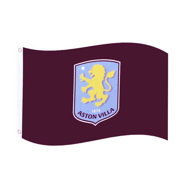 ASTON VILLA FC CORE CREST FLAG