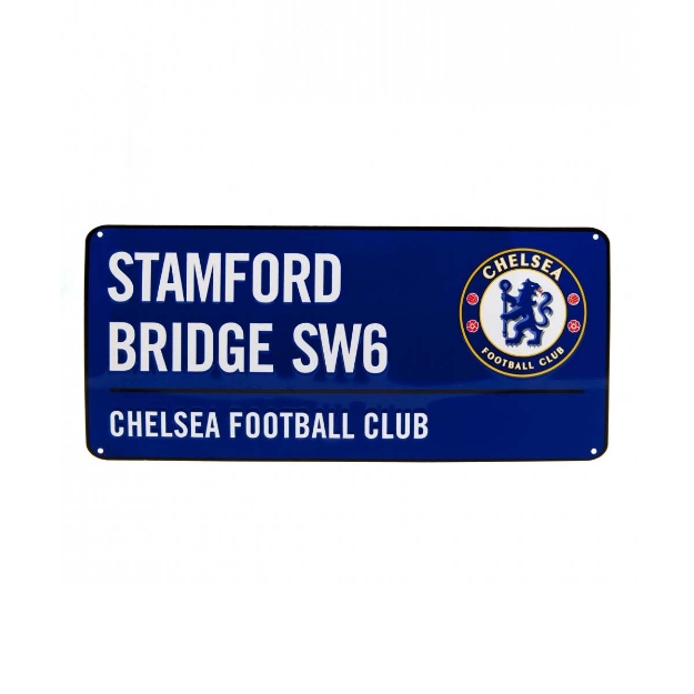 CHELSEA FC COLOUR STREET SIGN