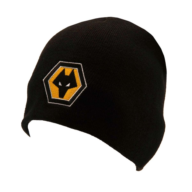WOLVES FC BLACK BEANIE