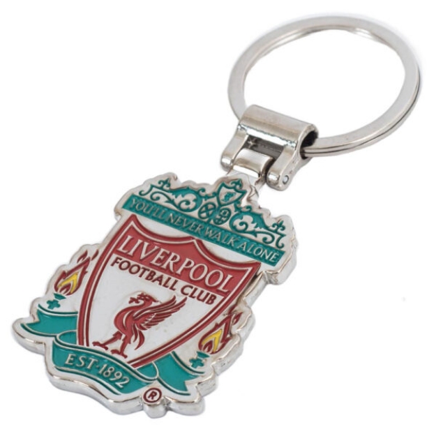 LIVERPOOL FC BOXED CREST KEYRING