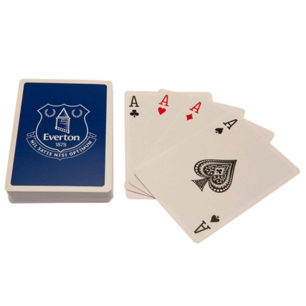 EVERTON FC PLAYING CARDS 